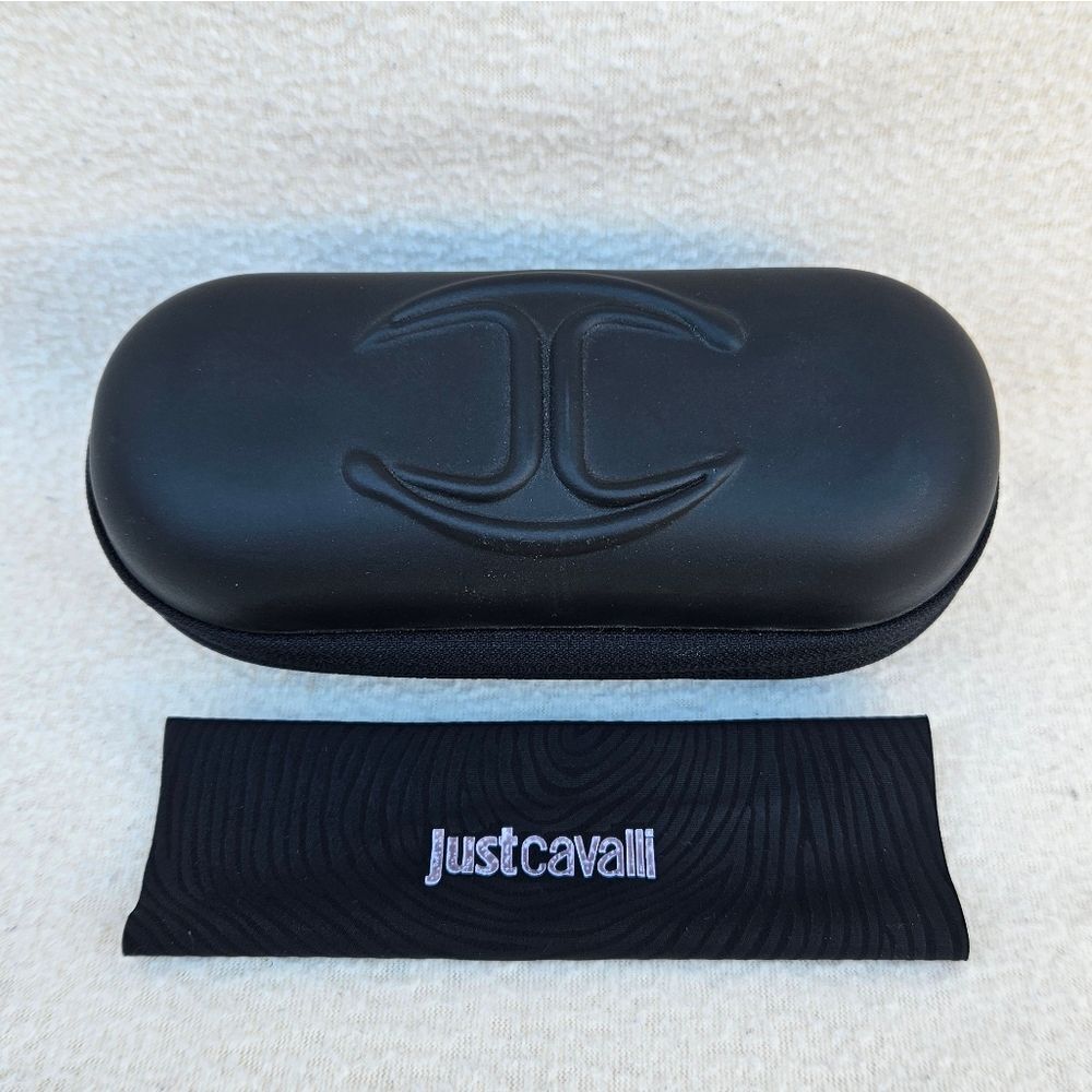 Just Cavalli Black Glasses Case